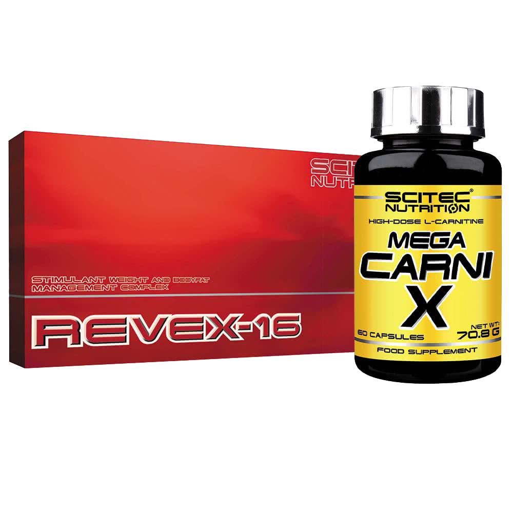 Scitec Nutrition Revex-16 + Mega Carni-X set